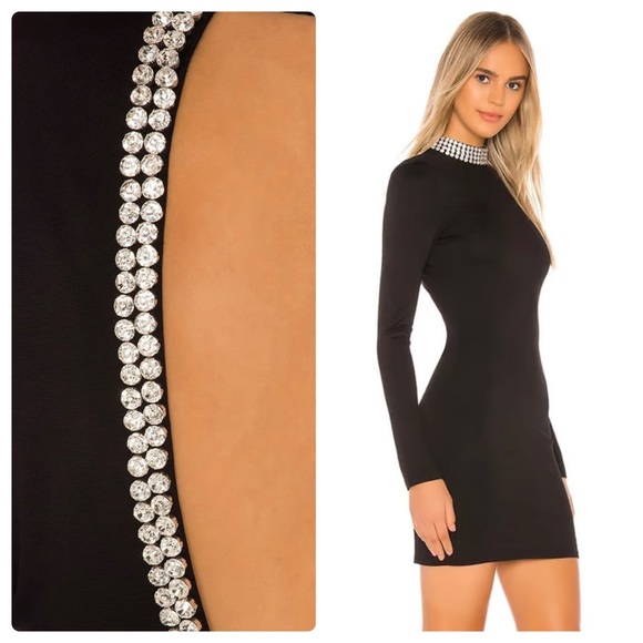 ALICE + OLIVIA Inka Embellished Dress - Picture 4 of 12